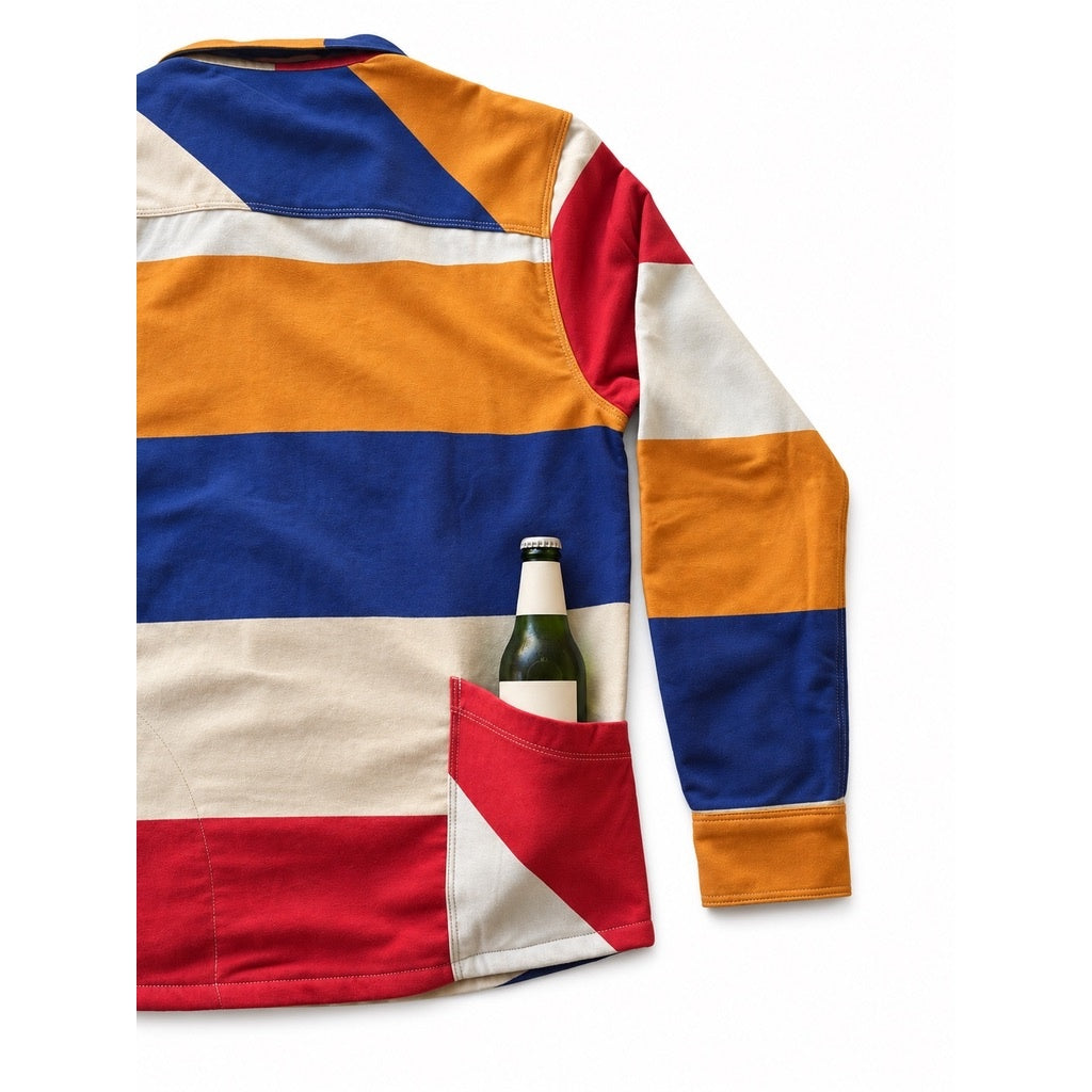 Men’s High Sierra Shirt - Gonzo Stripe, American Dream