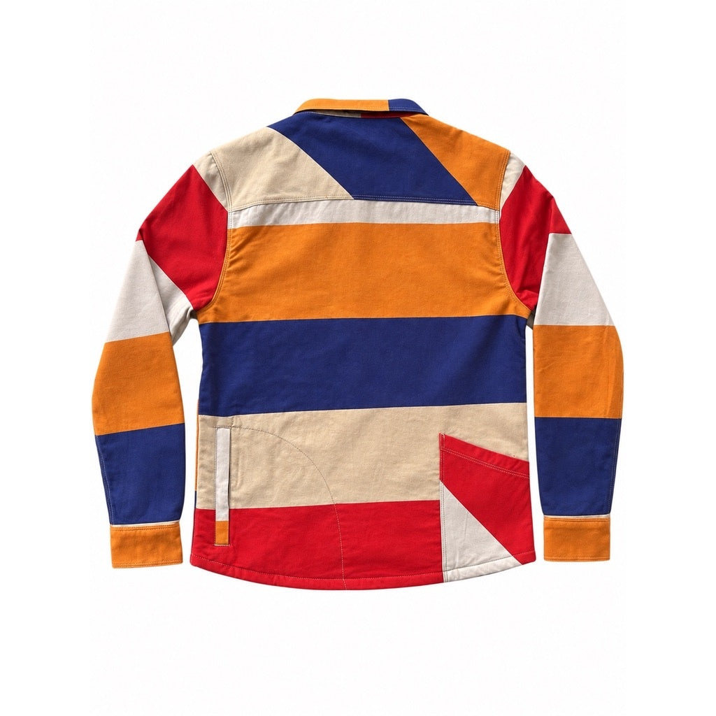 Men’s High Sierra Shirt - Gonzo Stripe, American Dream