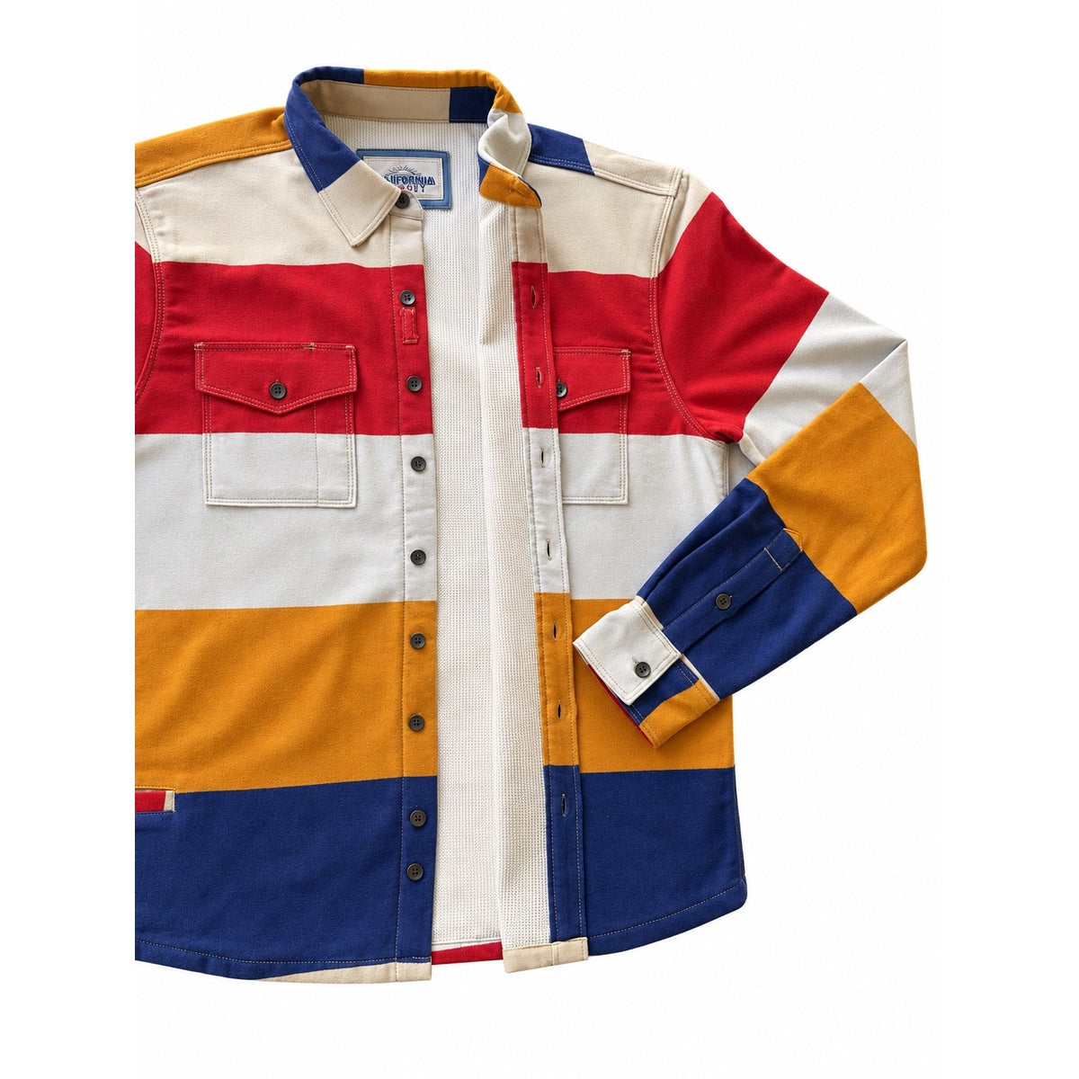 Men’s High Sierra Shirt - Gonzo Stripe, American Dream