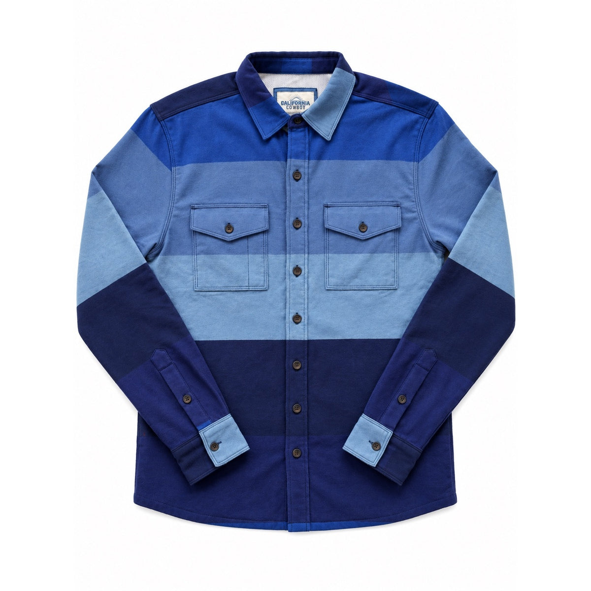 Men’s High Sierra Shirt - Gonzo Stripe, Lake Effect