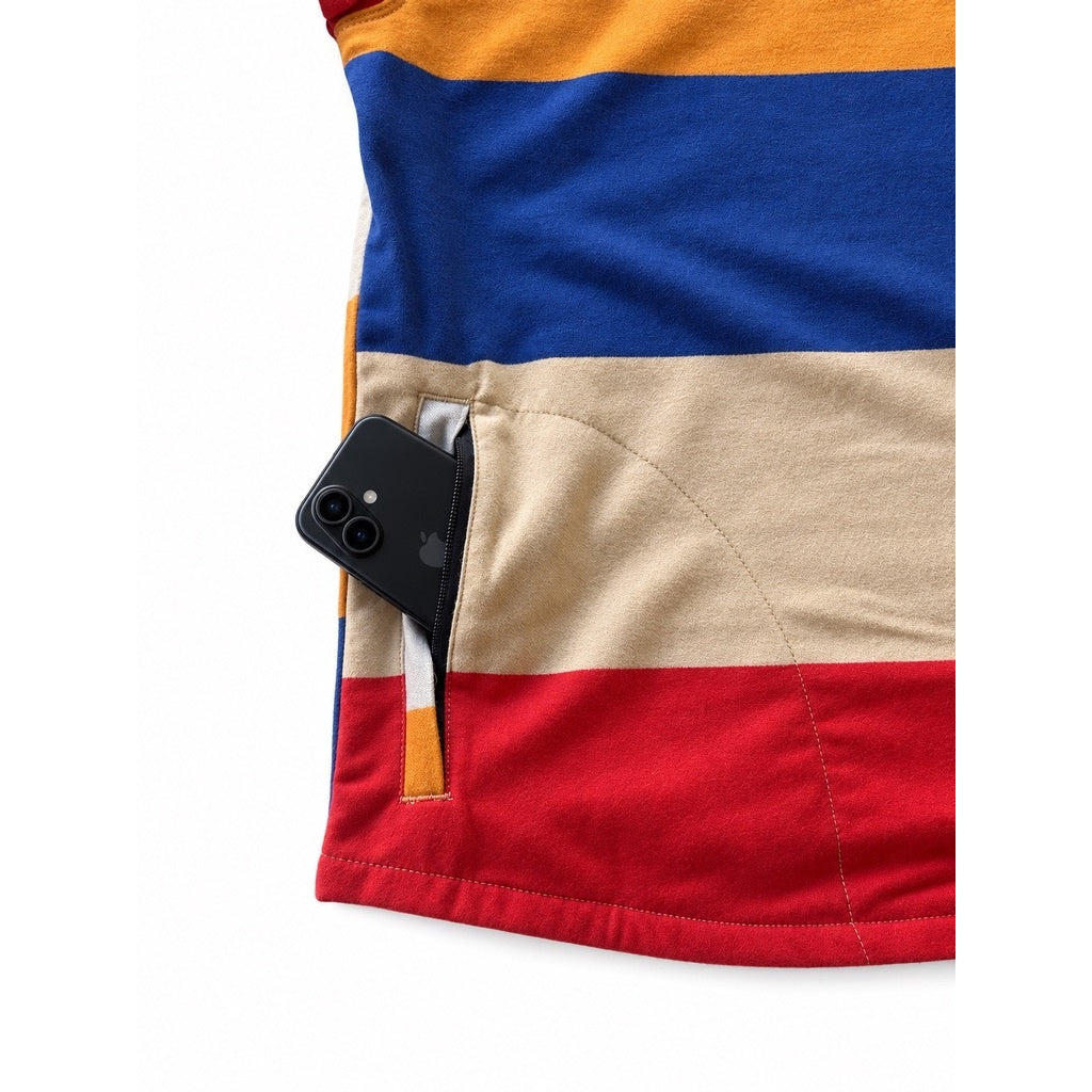 Men’s High Sierra Shirt - Gonzo Stripe, American Dream