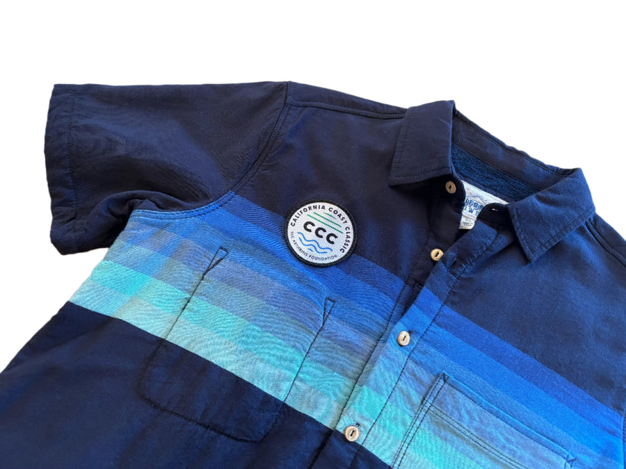 Men’s High Water Shirt - Horizon Stripe, California Coast Classic