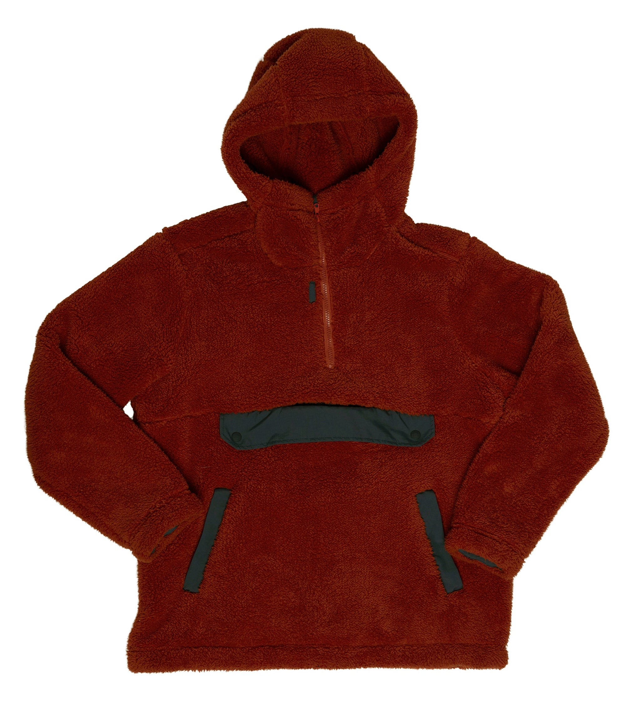 Unisex Astral Half Zip - Burnt Orange