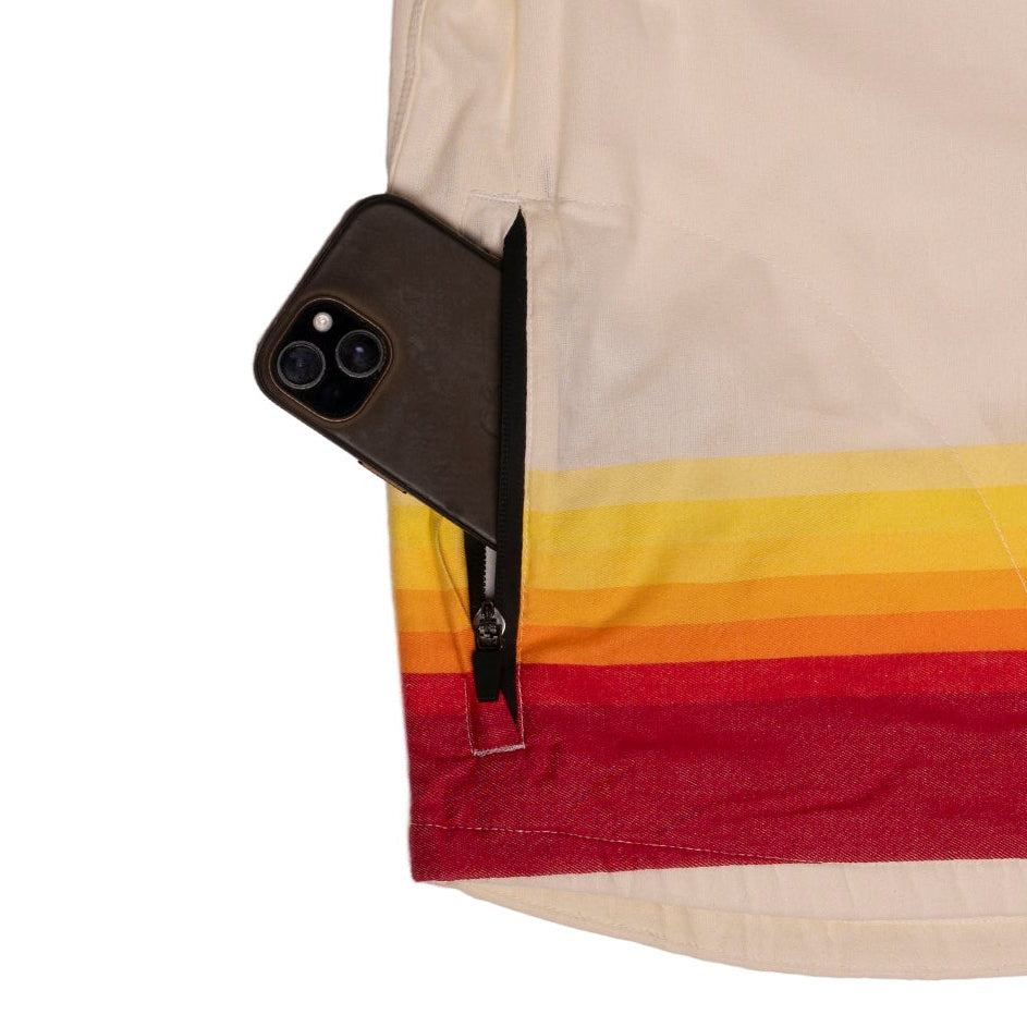 Women’s High Water Shirt - Sunstripe, Cape Fade