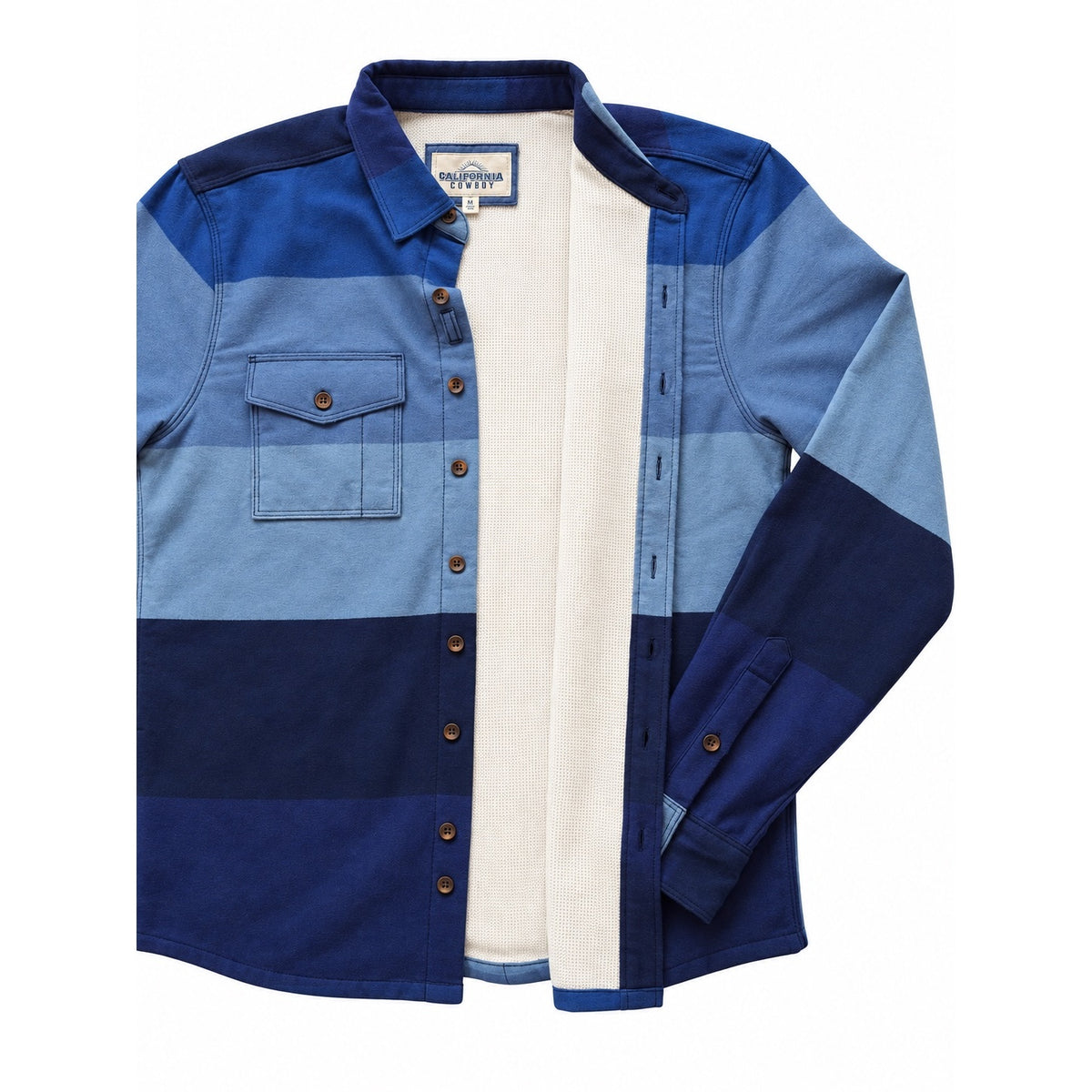 Men’s High Sierra Shirt - Gonzo Stripe, Lake Effect