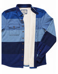 Men’s High Sierra Shirt - Gonzo Stripe, Lake Effect