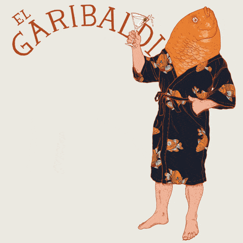 Men's El Garibaldi Robe - Solid, Farallon Navy