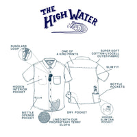 Men’s High Water Shirt - The Analog, White Sand