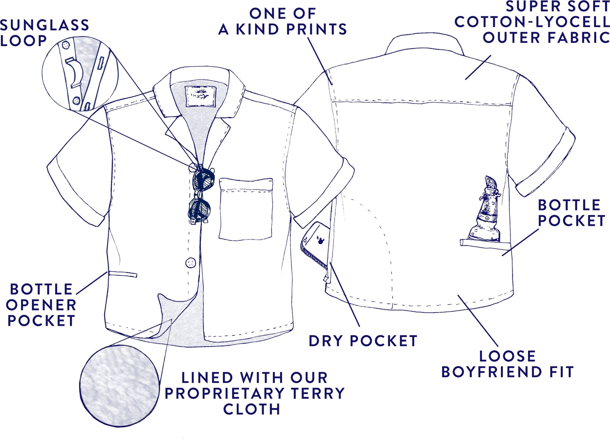 High Water Shirt For Women - All Features - California Cowboy