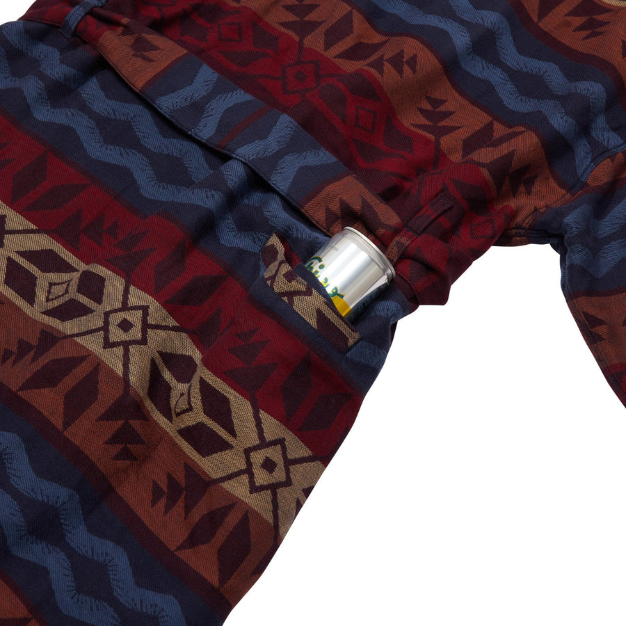 Women’s La Sirena Robe (Long) - Fireside Fair Isle, Ember
