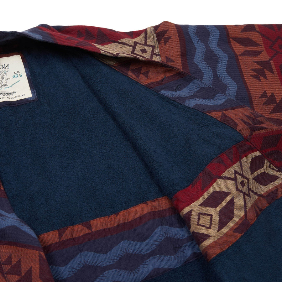 Women’s La Sirena Robe (Long) - Fireside Fair Isle, Ember