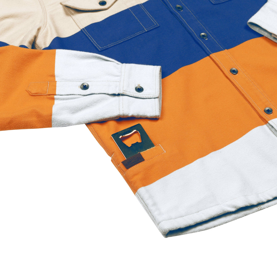 Men’s High Sierra Shirt - Gonzo Stripe, American Dream