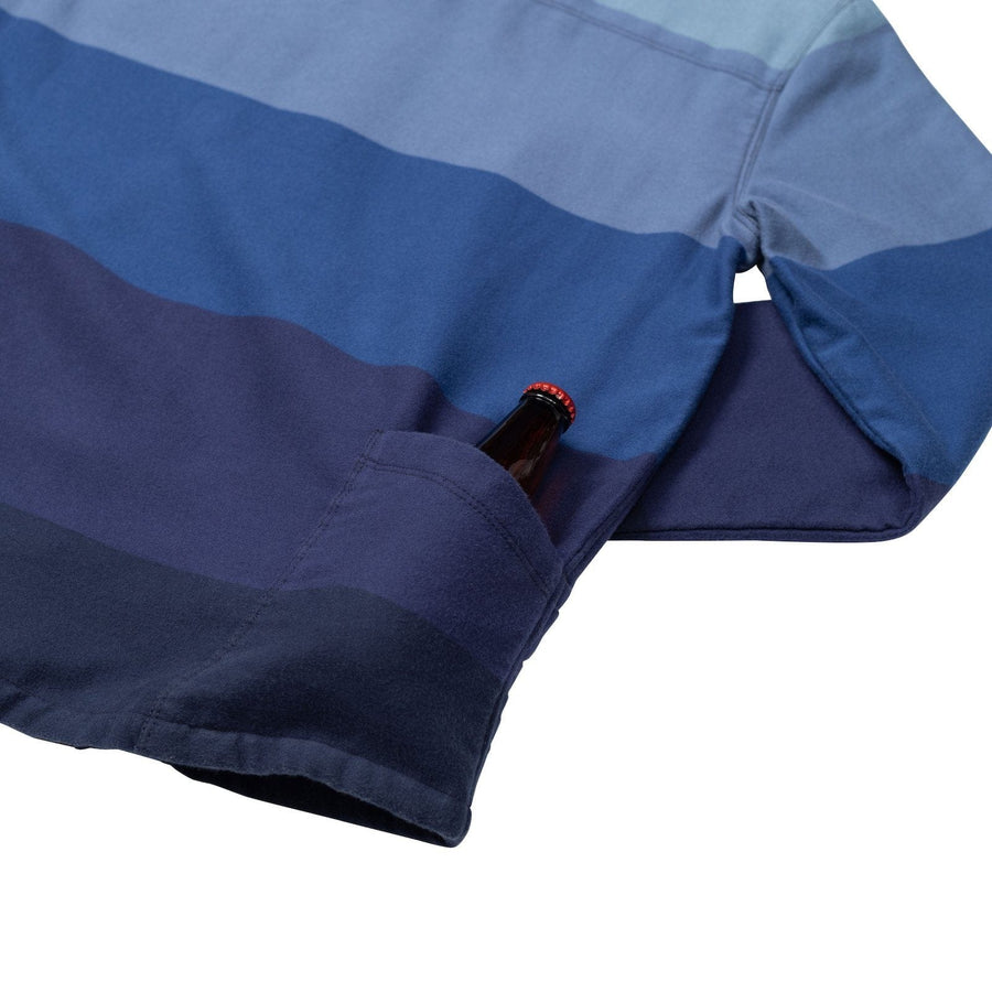 Men’s High Sierra Shirt - Gonzo Stripe, Lake Effect
