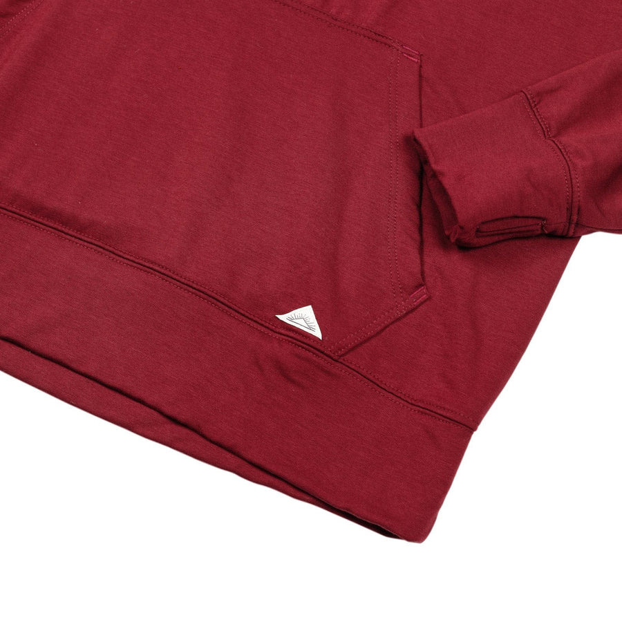 Unisex Wagyu Fleece Hoodie - Burgundy?