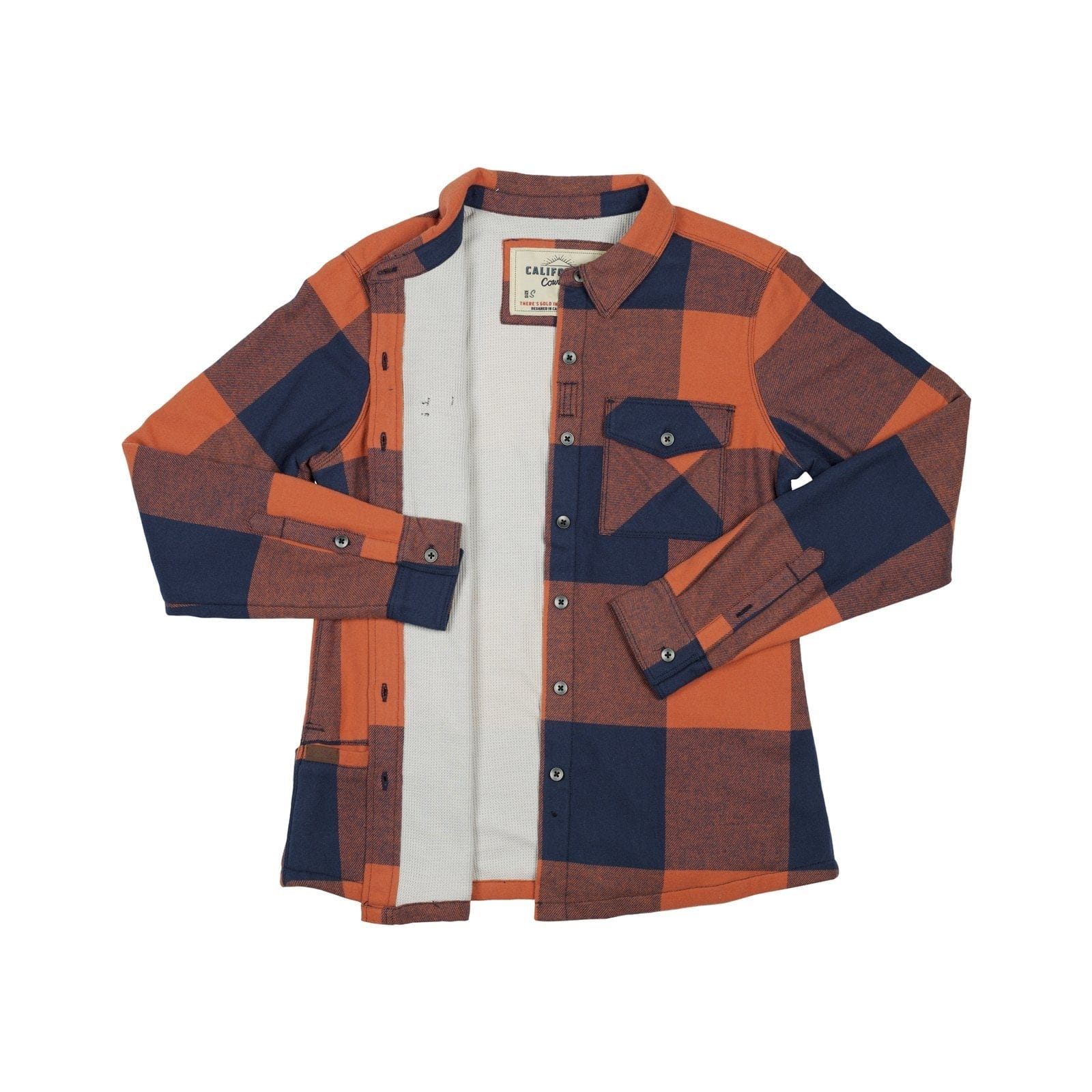 Women’s High Sierra Shirt - Orange Ember Check