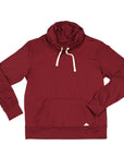 Women's Wagyu Fleece Cowl Neck - Burgundy?